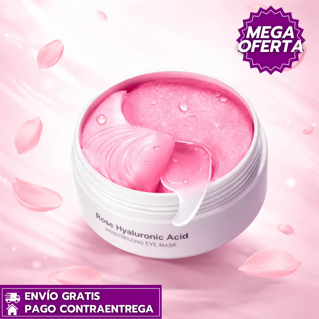 Oferta Especial 2x1 Rose Hyaluronic™: Hidratación y Frescura para Ojos Cansados.