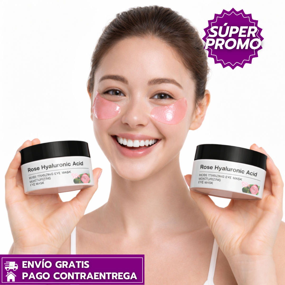 Oferta Especial 2x1 Rose Hyaluronic™: Hidratación y Frescura para Ojos Cansados.